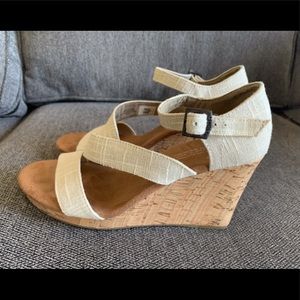 Toms Clarissa Canvas Sandals